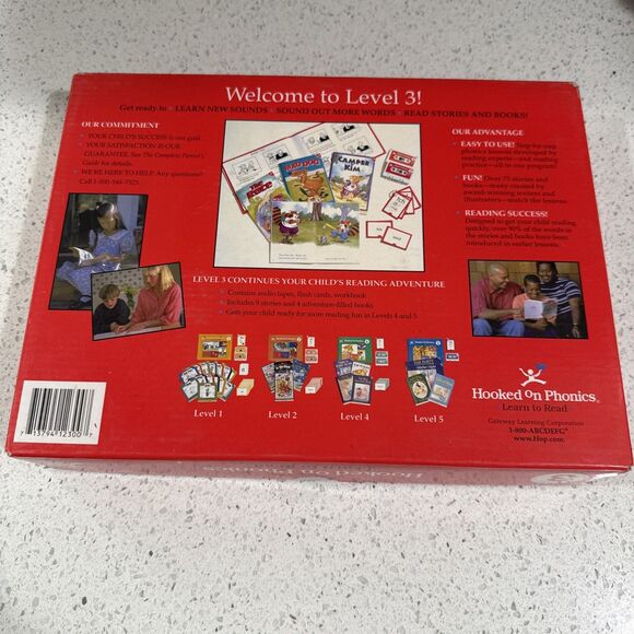 Hooked On Phonics Lot Learn To Read Level 2, 3, 4, 5, Misc Books Incomplete Vtg - Picture 10 of 16